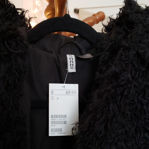 H&M Fur Fuzzy jacket - Picture 6 of 8